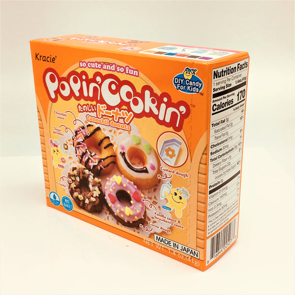 Kracie Popin' Cookin' Diy Japanese Candy Kit , Tanoshii Donuts, 41g –  Psyduckonline