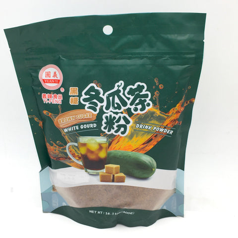 Yuan-Yi Brown Sugar White Gourd Drink Powder 400g黑糖冬瓜茶粉