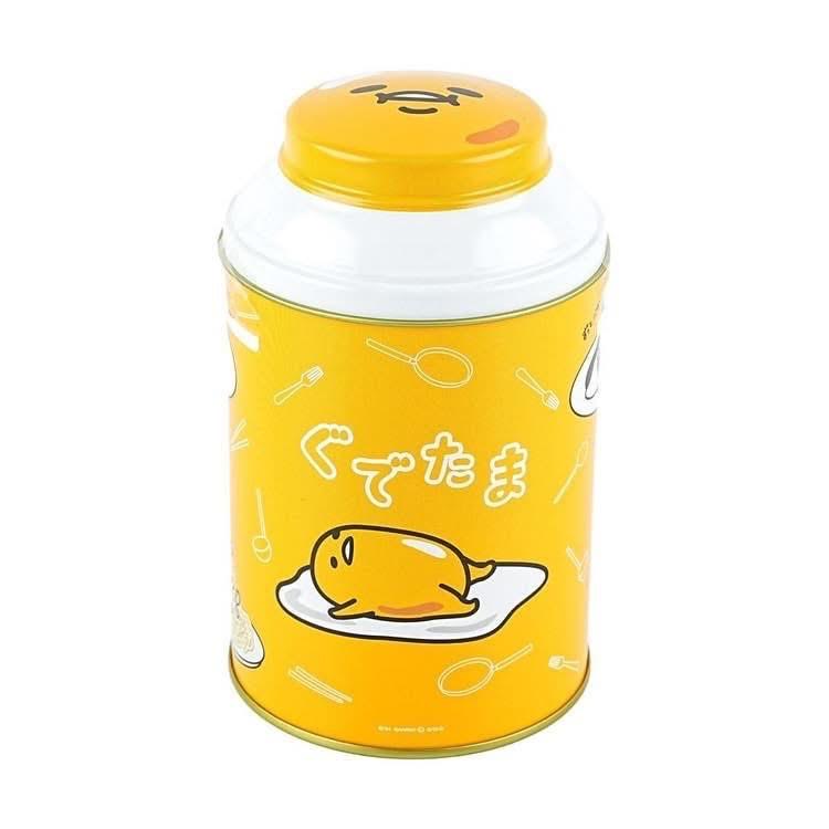 Hokka Gudetama Manpuku Biscuit Tin Can 1.76oz/(50g)