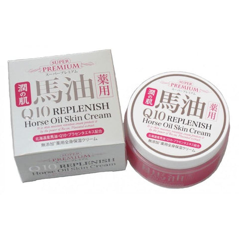 Super Premium Q10 Replenish Horse Oil Skin Cream 100g潤肌藥用馬油