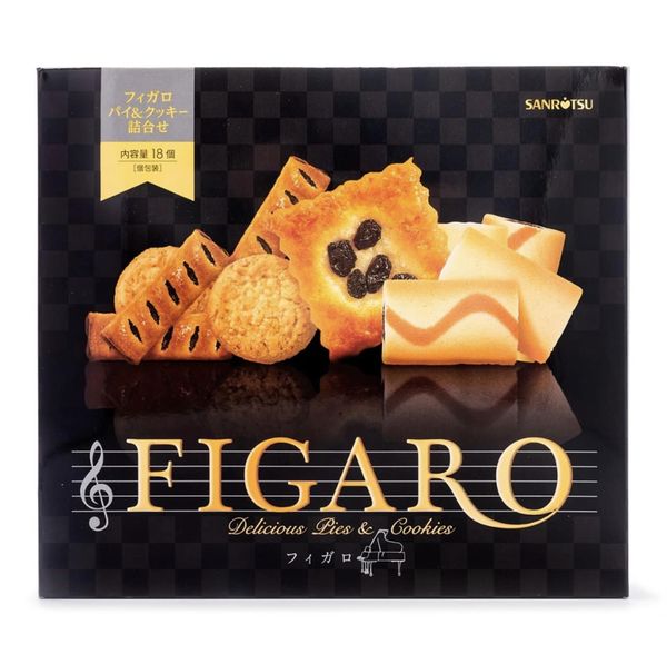 Sanritsu Figaro Delicious Cookie & Pies 5.67oz/(161.3g)三立製菓株式会社曲奇餅綜合餅乾禮盒