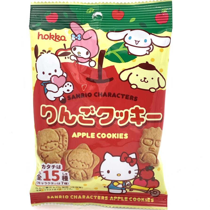 Hokka Sanrio Characters Apple Cookie 1.76oz/50g