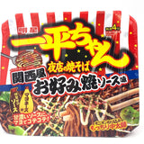 Myojo Ippei-Chan Night Shop Yakisoba Kansai-style Okonomiyaki Sauce Flavor 122g