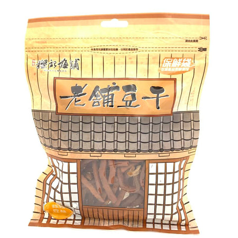 LJMP Garlic Dried Tofu [水里樑記梅舖]-蒜蓉豆丝 150g