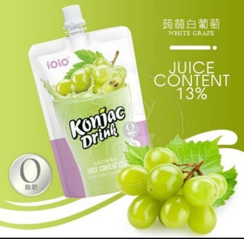 Loio White Grape Konjac Drink 100gX20bags白葡萄蒟蒻飲