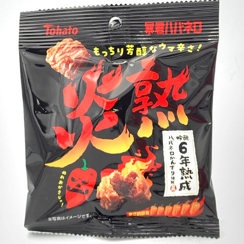 Tohato Tyrant Habanero Rice Cracker Enjuku Spicy Soy Sauce 40g