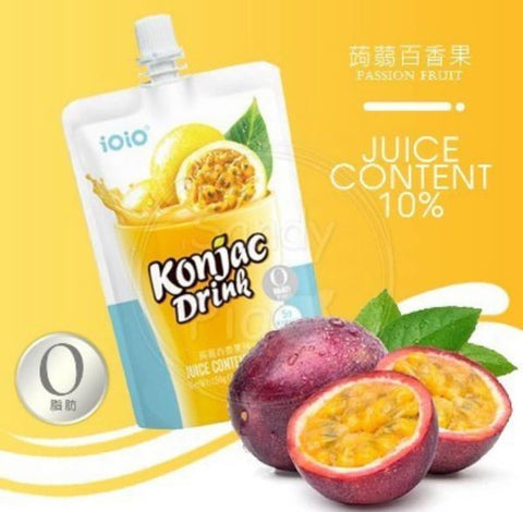 Loio Passion Fruit Konjac Drink 100gX20bags百香果蒟蒻飲