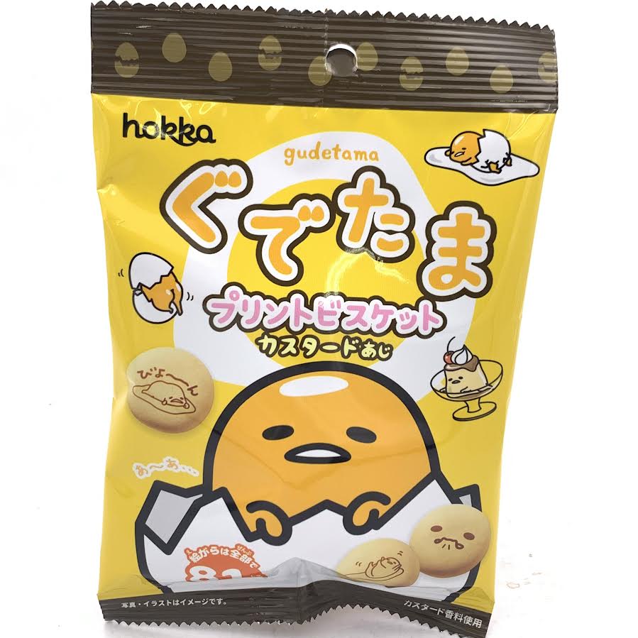 Hokuriku Gudetama Pudding Biscuit 40g