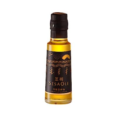 SesaOle Cold Pressed Sesame Oil 3.6oz /105ml 芝初冷壓芝麻油