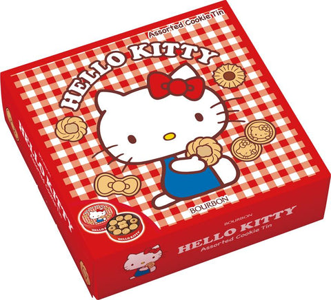 Bourbon Hello Kitty Assorted Cookie Tin 11.5oz/326g北日本 KITTY綜合餅乾禮盒