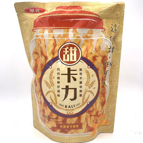 Taiwanese Crispy Snack - Sweet Flavor 185g/(6.52oz)華元甜卡力