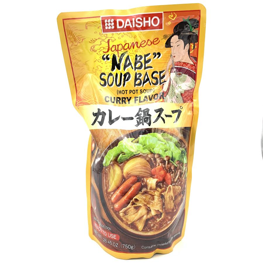 Daisho Japanese Nabe Soup Base -Curry Flavor 26.45oz/ 750g