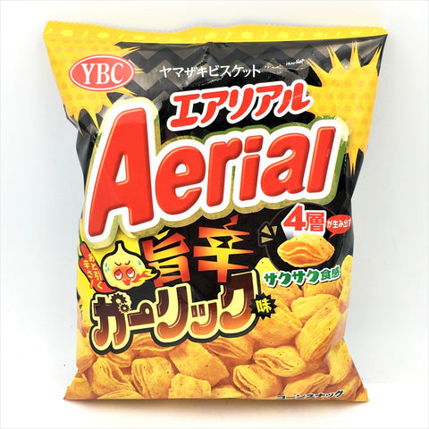 Yamazaki Biscuits Aerial Spicy Garlic Flavor-Corn Chips 70g 辣蒜香味玉米薯片